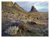 Shiprock, The Basalt Core Of An Extinct Volcano, New Mexico-Paper Art-34,,X26,,
