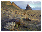 Shiprock, The Basalt Core Of An Extinct Volcano, New Mexico-Paper Art-50,,X38,,
