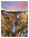 Lower Yellowstone Falls, Yellowstone National Park, Wyoming-Paper Art-26,,X34,,