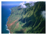 Rugged Cliffs Along Na Pali Coast State Park, Kauai, Hawaii-Paper Art-34,,X26,,