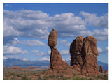 Balanced Rock Under Cloudy Skies, Arches National Park, Utah-Paper Art-34,,X26,,