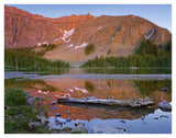 Palmyra Peak Reflected In Alta Lake Near Telluride, Colorado-Paper Art-42,,X32,,