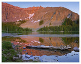 Palmyra Peak Reflected In Alta Lake Near Telluride, Colorado-Paper Art-50,,X38,,