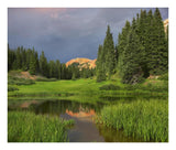 Red Mountain Reflected In Pond, San Juan Mountains, Colorado-Paper Art-24,,X20.26,,
