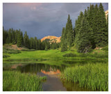 Red Mountain Reflected In Pond, San Juan Mountains, Colorado-Paper Art-42,,X35.2,,