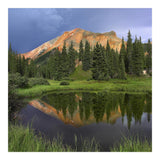 Red Mountain Reflected In Pond, San Juan Mountains, Colorado-Paper Art-20,,X20,,