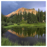 Red Mountain Reflected In Pond, San Juan Mountains, Colorado-Paper Art-42,,X42,,