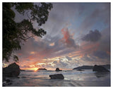Beach And Coastline, Manuel Antonio National Park, Costa Rica-Paper Art-50,,X38,,