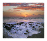 Coast At Sunset, Blowing Rocks Beach, Jupiter Island, Florida-Paper Art-18,,X15.76,,