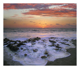 Coast At Sunset, Blowing Rocks Beach, Jupiter Island, Florida-Paper Art-24,,X20.92,,