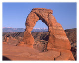 Delicate Arch And La Sal Mountains, Arches National Park, Utah-Paper Art-30,,X24,,