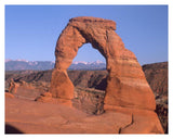 Delicate Arch And La Sal Mountains, Arches National Park, Utah-Paper Art-37,,X30,,