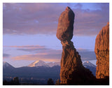 La Sal Mountains And Balanced Rock, Arches National Park, Utah-Paper Art-42,,X32,,