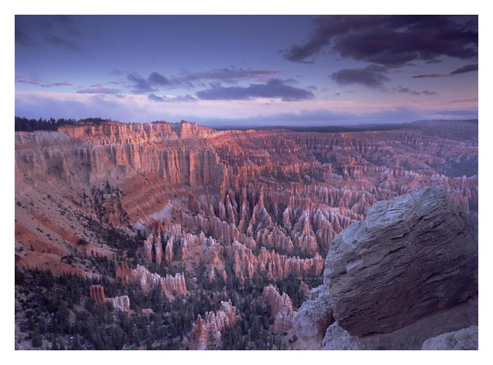 Amphitheater From Bryce Point, Bryce Canyon National Park, Utah-Paper Art-34,,X26,,