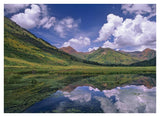 Ruby Range Reflected In Lake Gunnison National Forest, Colorado-Paper Art-42,,X32,,