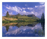 Grand Turk And Sultan Mountain Reflected In Molas Lake, Colorado-Paper Art-22,,X18,,