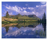 Grand Turk And Sultan Mountain Reflected In Molas Lake, Colorado-Paper Art-30,,X24,,