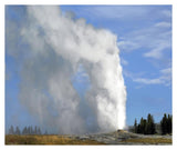 Old Faithful Geyser Spouting, Yellowstone National Park, Wyoming-Paper Art-38,,X31.88,,