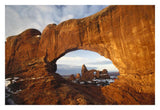 Turret Arch Through North Window Arch, Arches National Park, Utah-Paper Art-32,,X22,,