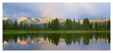 Panorama Of West Needle Mountains, Weminuche Wilderness, Colorado-Paper Art-46,,X21.8,,