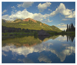 Avery Peak Reflected In Beaver Pond, San Juan Mountains, Colorado-Paper Art-46,,X38.52,,