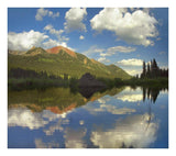 Avery Peak Reflected In Beaver Pond, San Juan Mountains, Colorado-Paper Art-24,,X21.36,,