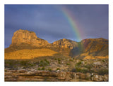Rainbow Near El Capitan, Guadalupe Mountains National Park, Texas-Paper Art-26,,X20,,