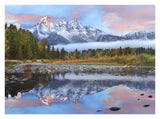 Grand Tetons Reflected In Lake, Grand Teton National Park, Wyoming-Paper Art-34,,X26,,