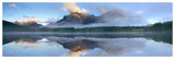 Panoramic View Of Mt Kidd As Seen From Wedge Pond, Alberta, Canada-Paper Art-74,,X26,,