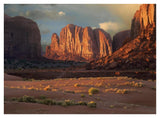 Camel Butte Rising From The Desert Floor, Monument Valley, Arizona-Paper Art-42,,X32,,