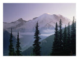 Mt Rainier As Seen At Sunrise, Mt Rainier National Park, Washington-Paper Art-26,,X20,,
