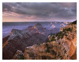 Stormy Skies Over Vishnu Temple, Grand Canyon National Park, Arizona-Paper Art-18,,X14,,
