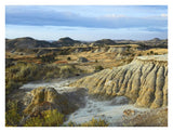 Badlands, South Unit, Theodore Roosevelt National Park, North Dakota-Paper Art-34,,X26,,