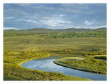 Cloudy Skies Over Green River, Bridger-Teton National Forest, Wyoming-Paper Art-34,,X26,,