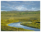 Cloudy Skies Over Green River, Bridger-Teton National Forest, Wyoming-Paper Art-50,,X38,,