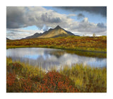 Pond And Ogilvie Mountains, Tombstone Territorial Park, Yukon, Canada-Paper Art-18,,X15.76,,