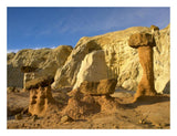 Toadstool Caprocks, Grand Staircase, Escalante National Monument, Utah-Paper Art-26,,X20,,