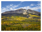 Aspen Forest And East Beckwith Mountain, West Elk Wilderness, Colorado-Paper Art-18,,X14,,