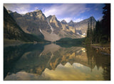 Wenkchemna Peaks And Moraine Lake, Banff National Park, Alberta, Canada-Paper Art-18,,X14,,