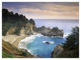 Mcway Cove And Mcway Falls, Julia Pfieffer-Burns State Park, California-Paper Art-42,,X32,,