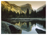 Mt Watkins Reflected In Mirror Lake, Yosemite National Park, California-Paper Art-42,,X32,,