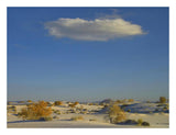 Cloud Over White Sands National Monument, Chihuahuan Desert, New Mexico-Paper Art-26,,X20,,