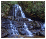 Waterfall, Laurel Creek, Great Smoky Mountains National Park, Tennessee-Paper Art-38,,X31.88,,