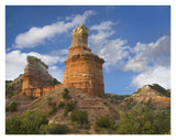 Rock Formation Called The Lighthouse, Palo Duro Canyon State Park, Texas-Paper Art-34,,X26,,