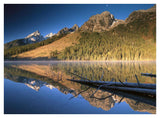 Teton Range Reflecting In String Lake, Grand Teton National Park, Wyoming-Paper Art-42,,X32,,