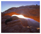 Mesa Arch At Sunset From Mesa Arch Trail, Canyonlands National Park, Utah-Paper Art-37,,X30,,