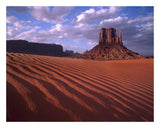 East And West Mittens, Buttes With Rippled Sand, Monument Valley, Arizona-Paper Art-26,,X22,,