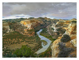 Yampa River Flowing Through Canyons, Dinosaur National Monument, Colorado-Paper Art-34,,X26,,
