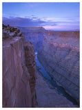 Colorado River From Toroweap Overlook, Grand Canyon National Park, Arizona-Paper Art-38,,X50,,
