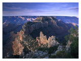 Wotans Throne From Cape Royal, North Rim, Grand Canyon National Park, Arizona-Paper Art-34,,X26,,